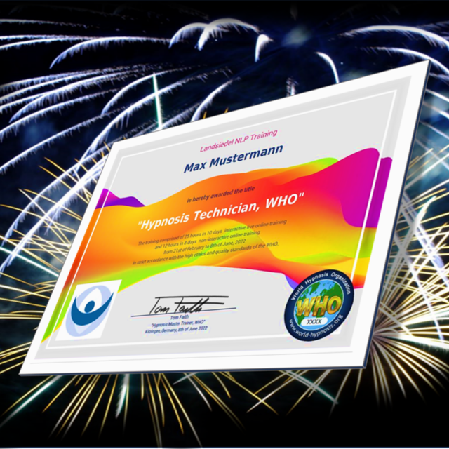 Ausbildung Hypnosis Technician 02.-05.05.2024